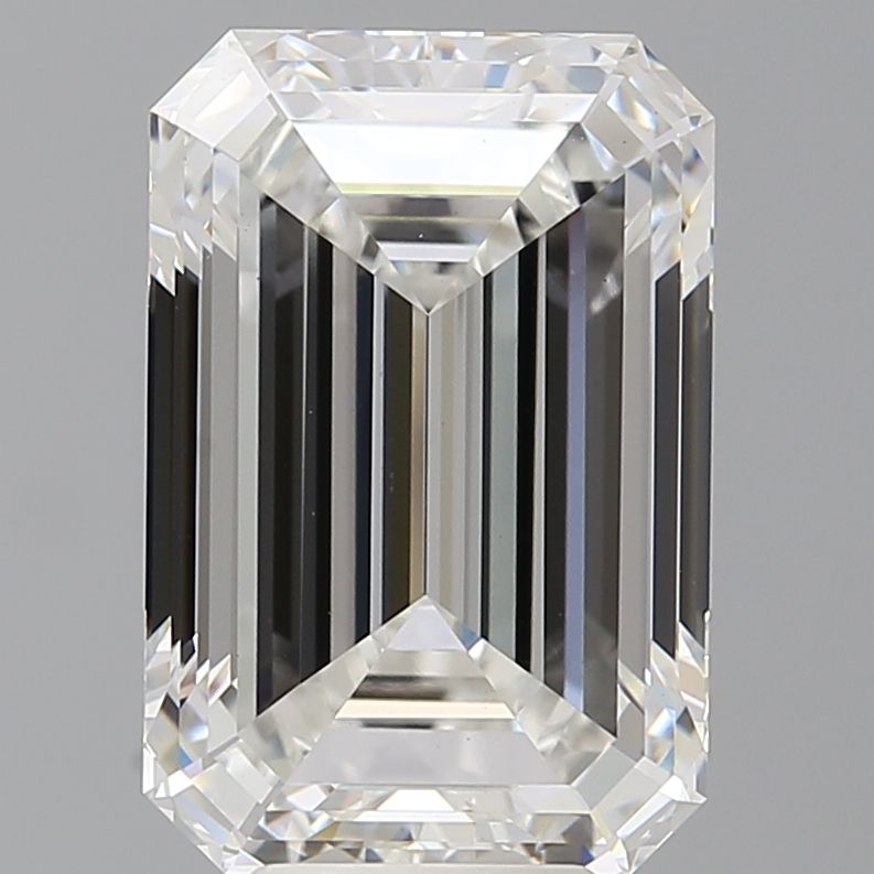 7.05 ct. emerald Lab Grown Diamond front image