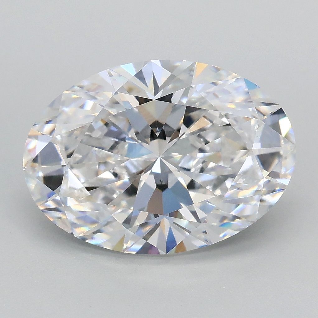3.08 ct. oval Lab Grown Diamond front image