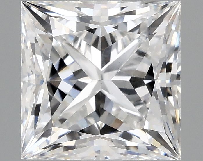2.08 ct. princess Lab Grown Diamond front image