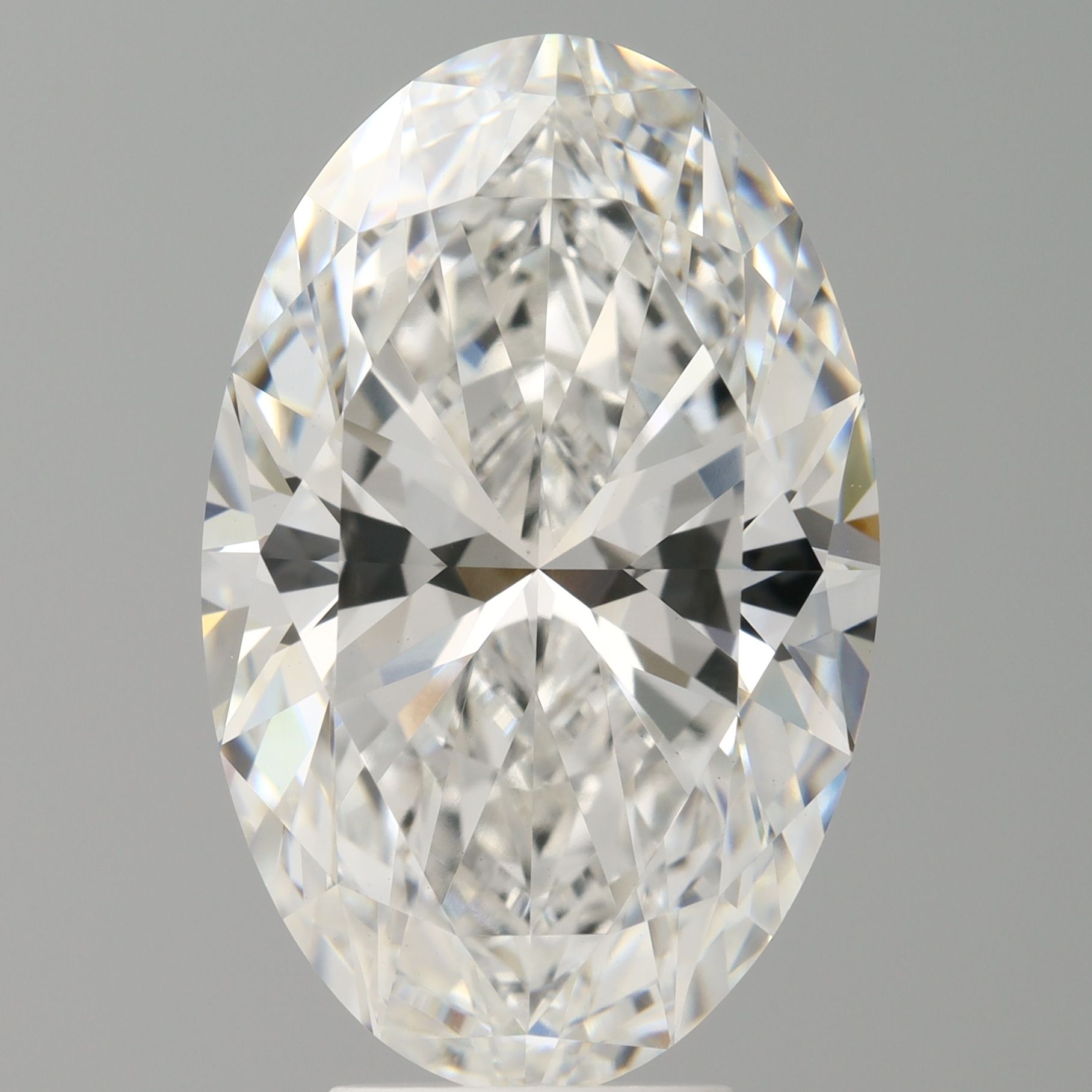 6.09 ct. oval Lab Grown Diamond front image