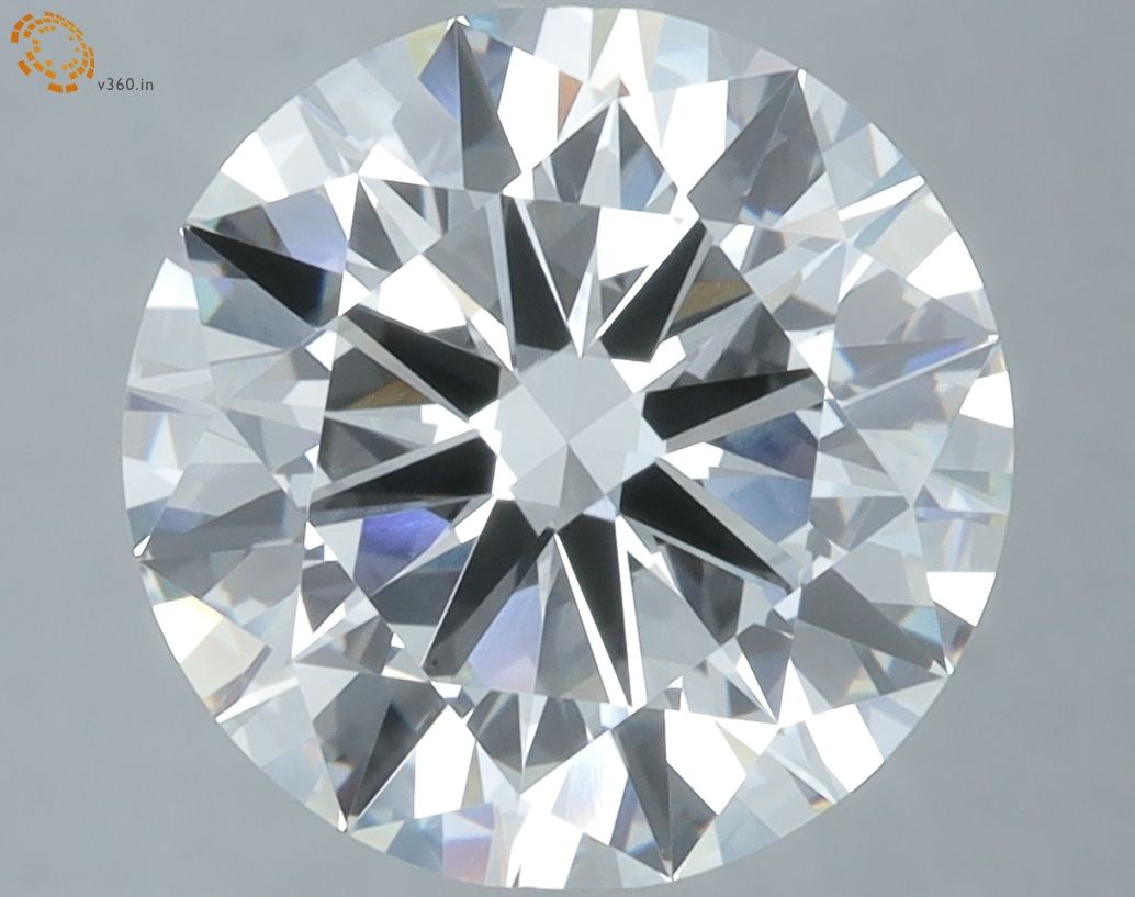 5.01 ct. round Lab Grown Diamond front image