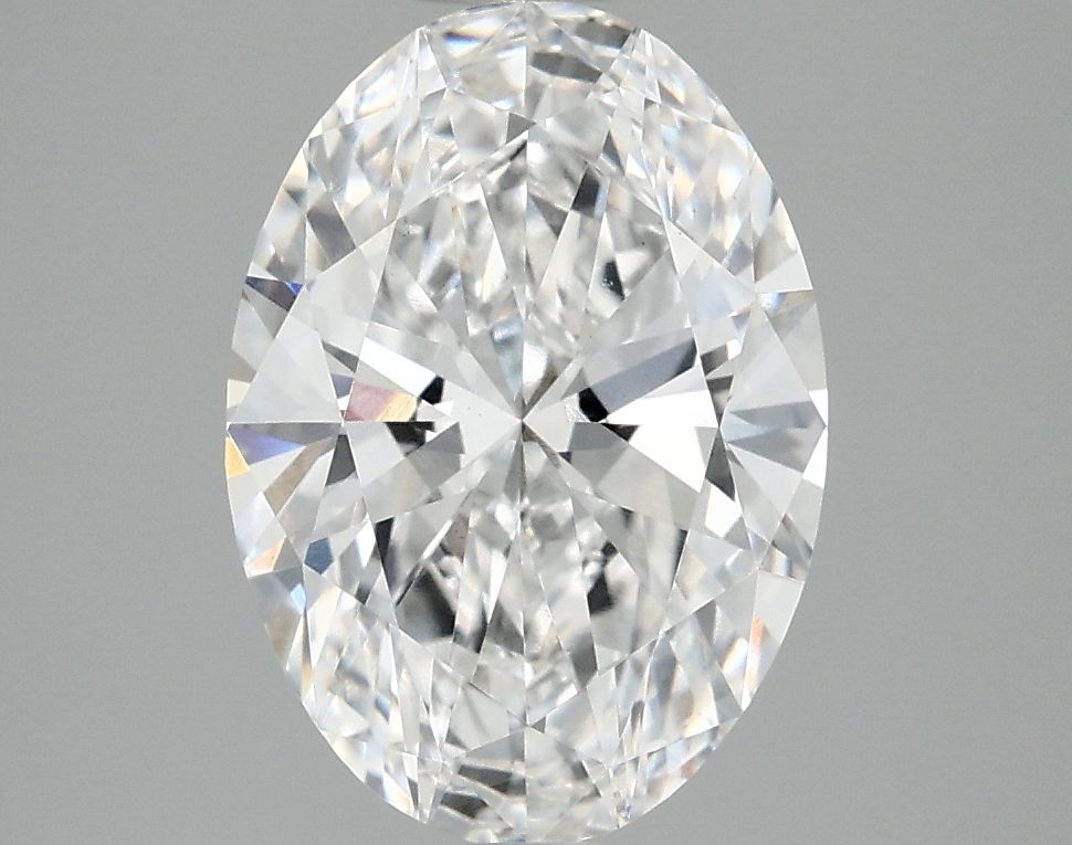 2.82 ct. oval Lab Grown Diamond front image