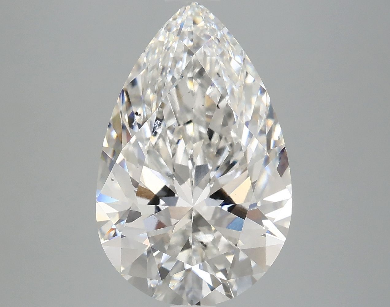 5.04 ct. pear Lab Grown Diamond front image