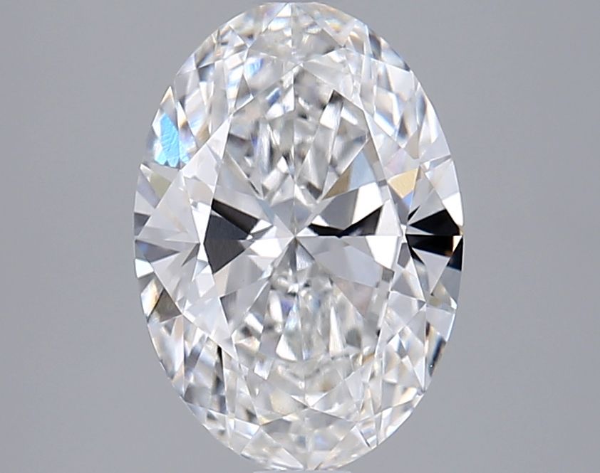 2.10 ct. oval Lab Grown Diamond front image