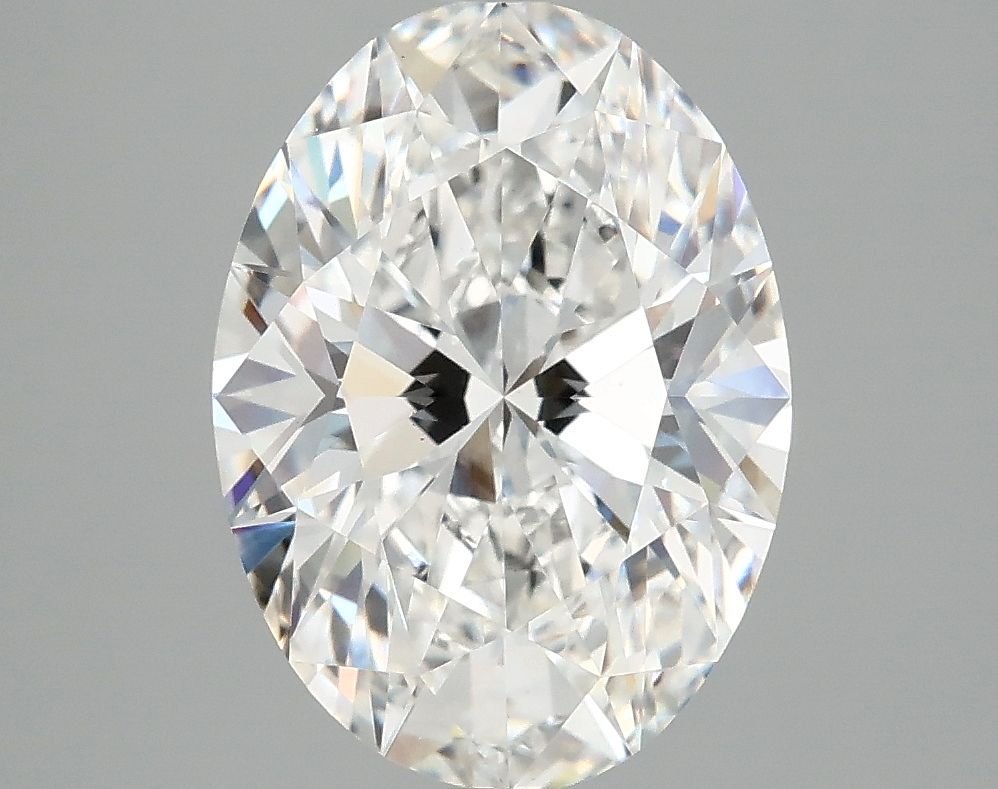 3.80 ct. oval Lab Grown Diamond front image