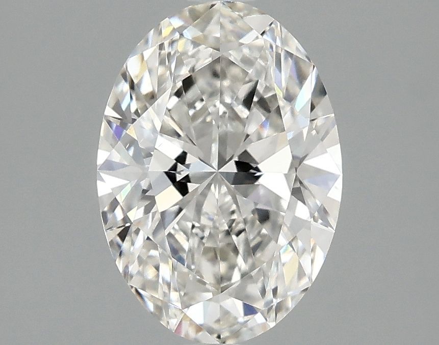 1.37 ct. oval Lab Grown Diamond front image