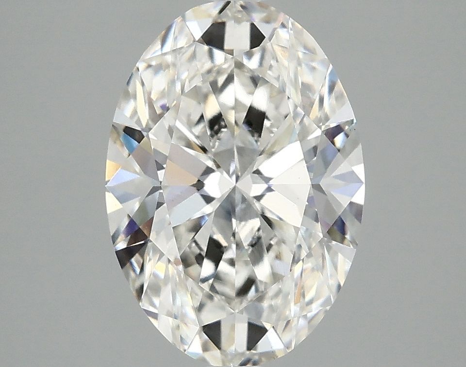 2.88 ct. oval Lab Grown Diamond front image