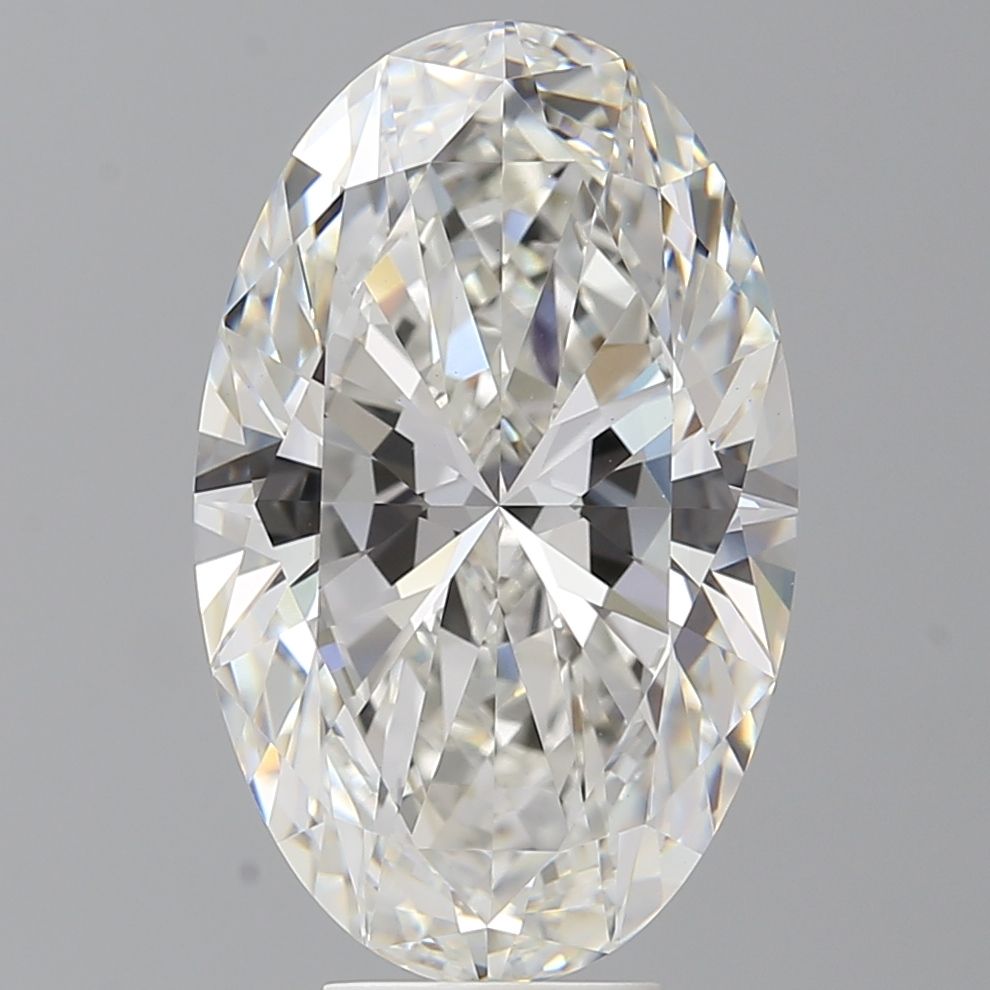 7.51 ct. oval Lab Grown Diamond front image