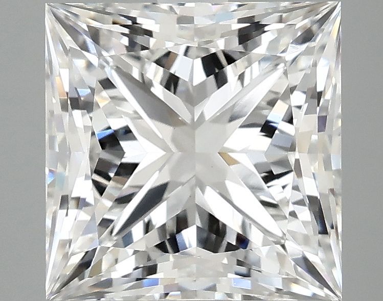 4.08 ct. princess Lab Grown Diamond front image
