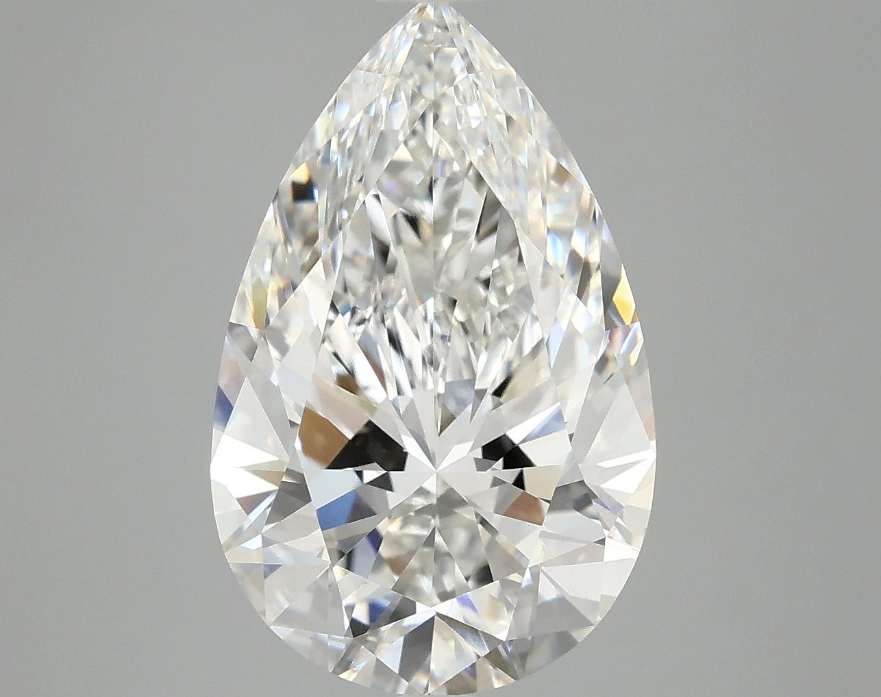 5.06 ct. pear Lab Grown Diamond front image