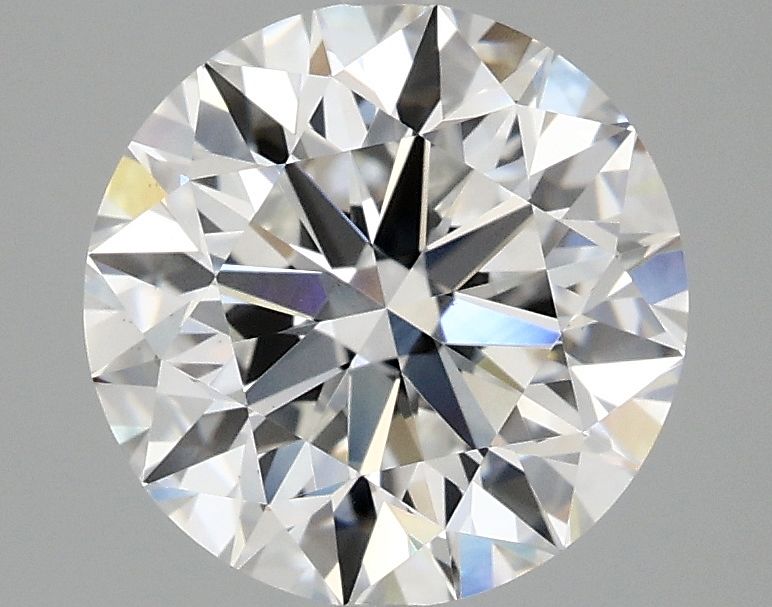 2.56 ct. round Lab Grown Diamond front image