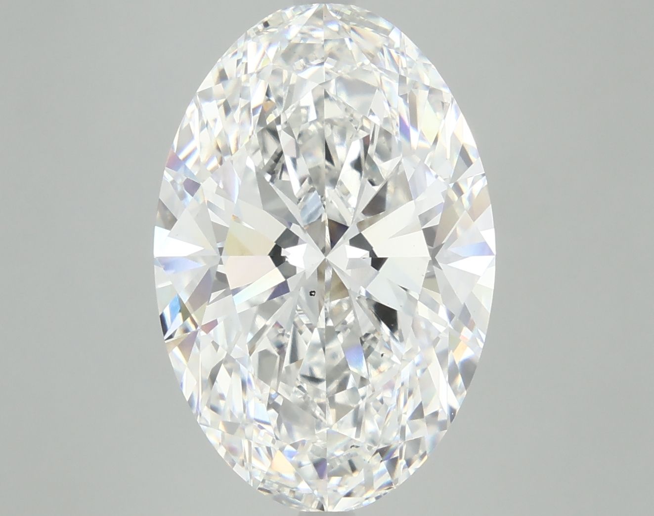 8.07 ct. oval Lab Grown Diamond front image
