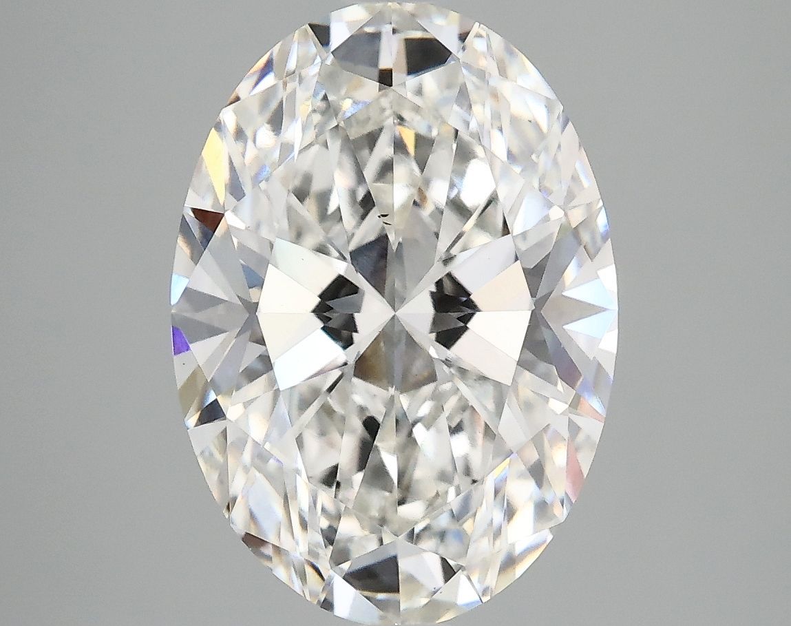 4.02 ct. oval Lab Grown Diamond front image