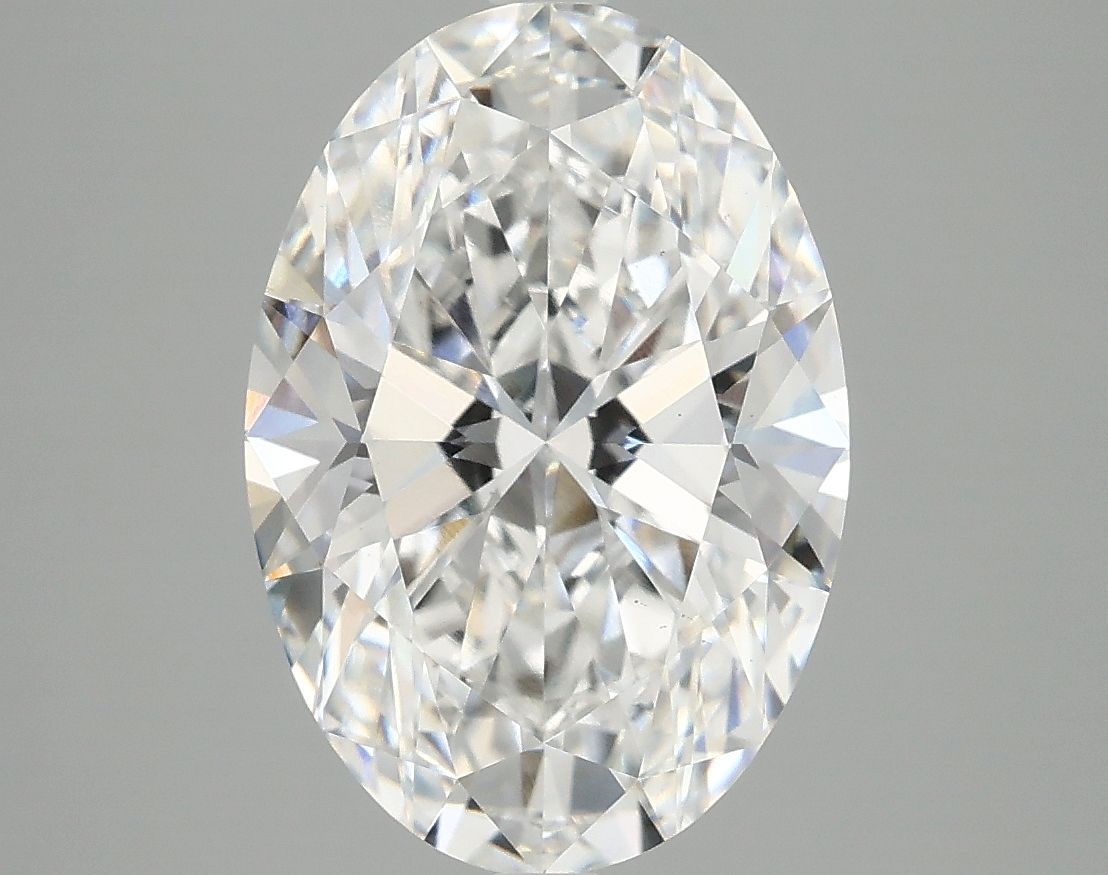 4.07 ct. oval Lab Grown Diamond front image