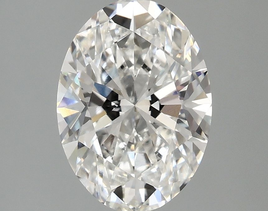 2.07 ct. oval Lab Grown Diamond front image
