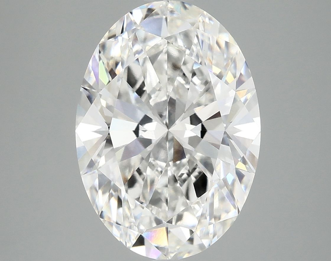 3.99 ct. oval Lab Grown Diamond front image