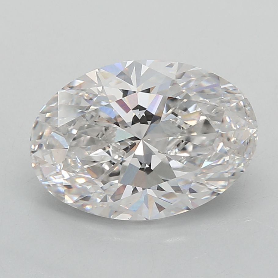 3.01 ct. oval Lab Grown Diamond front image