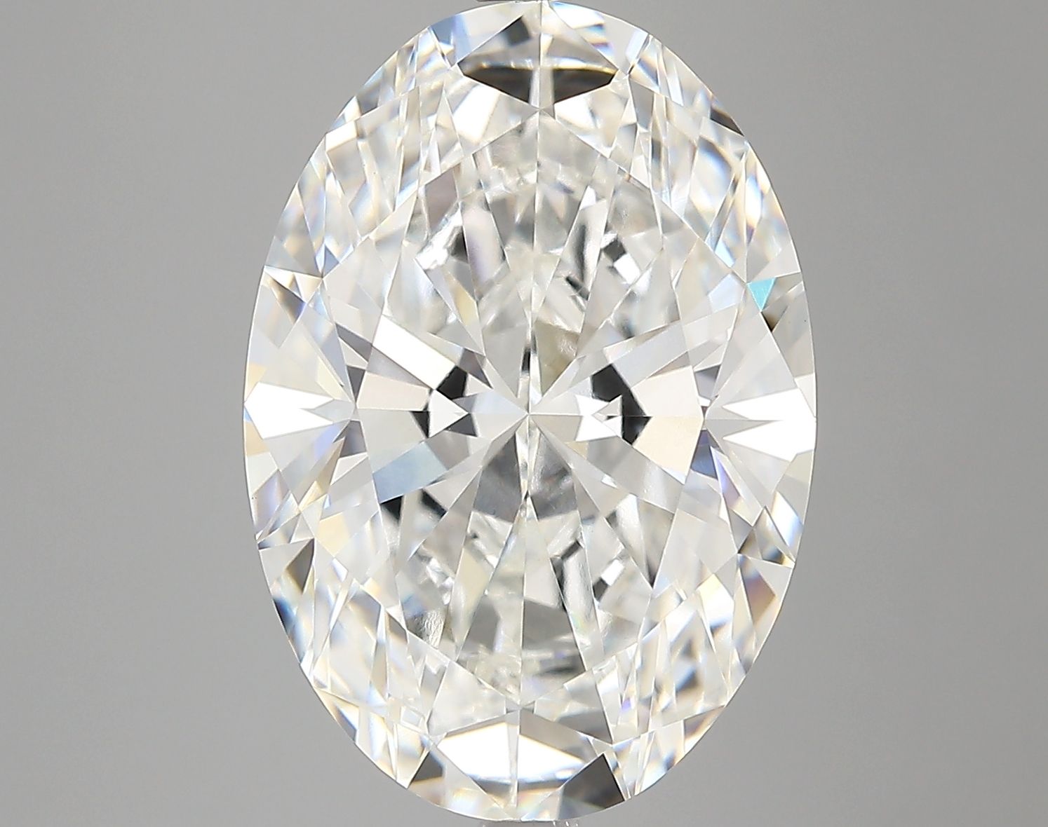 7.02 ct. oval Lab Grown Diamond front image