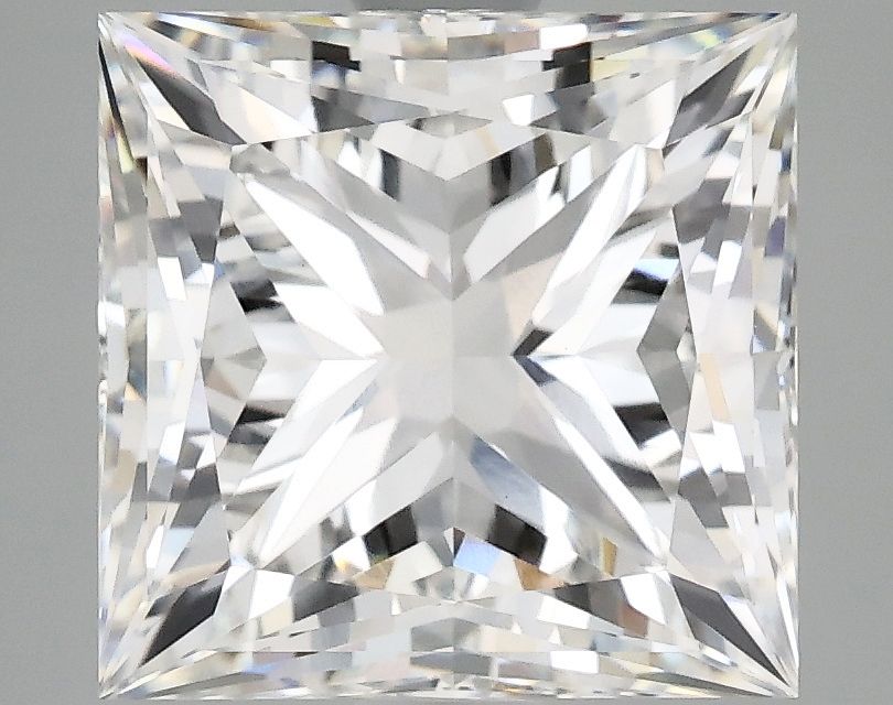4.12 ct. princess Lab Grown Diamond front image