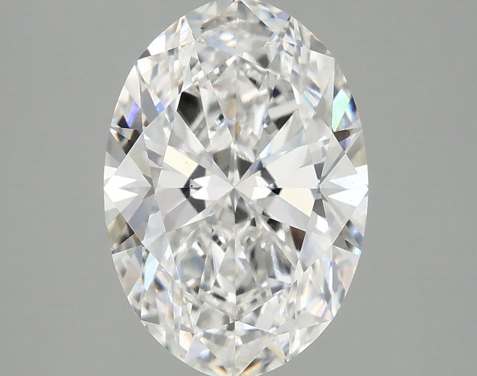2.89 ct. oval Lab Grown Diamond front image