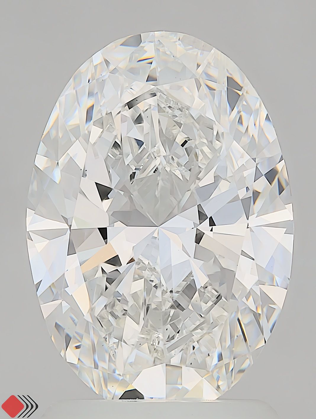 2.01 ct. oval Lab Grown Diamond front image