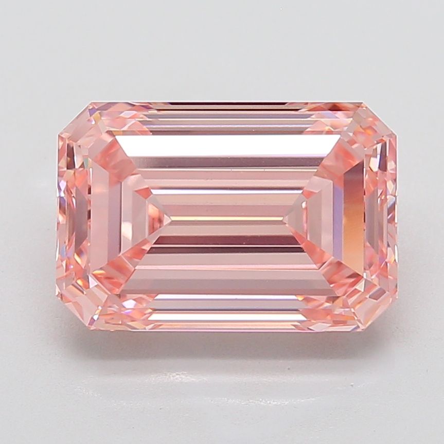 8.00 ct. emerald Lab Grown Diamond front image