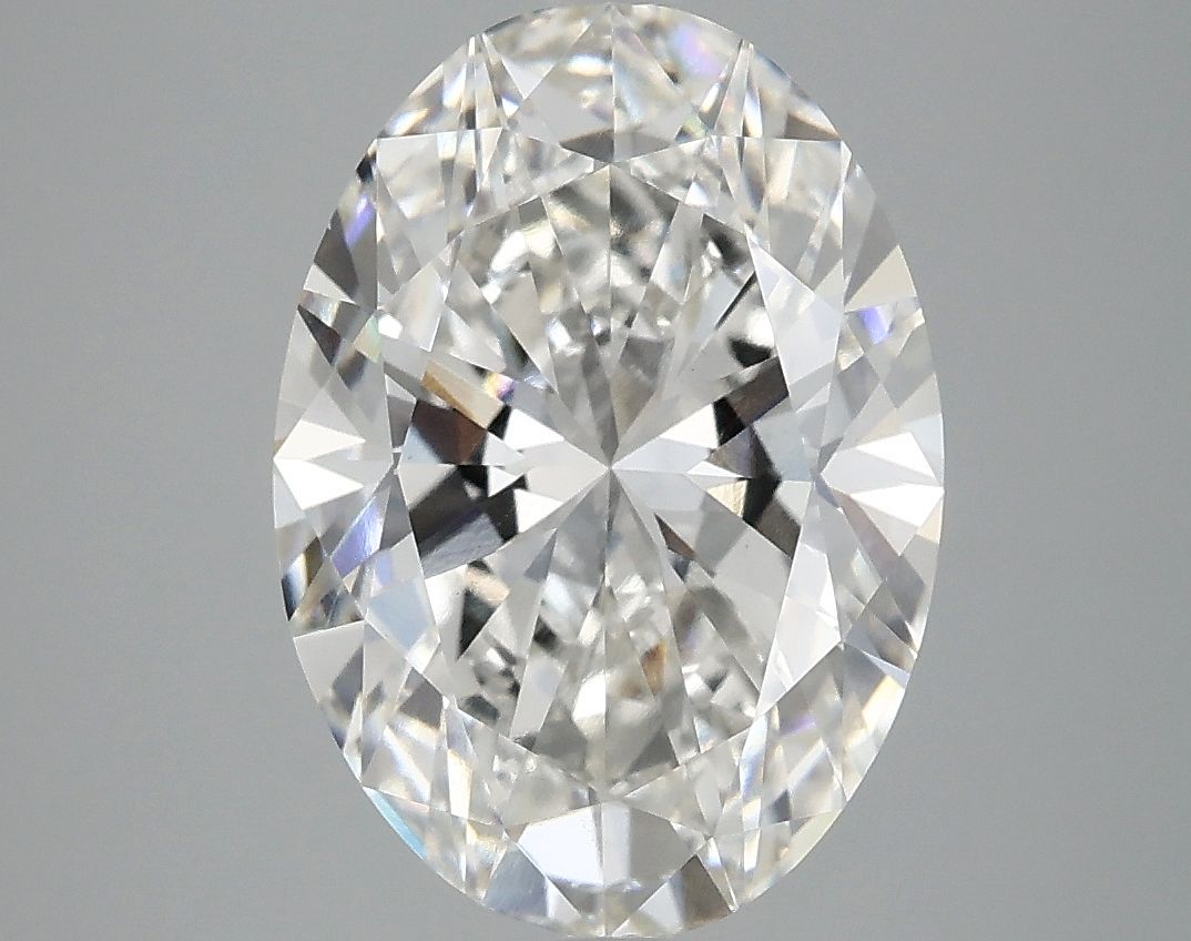 3.95 ct. oval Lab Grown Diamond front image