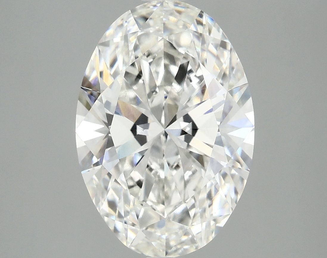 3.78 ct. oval Lab Grown Diamond front image