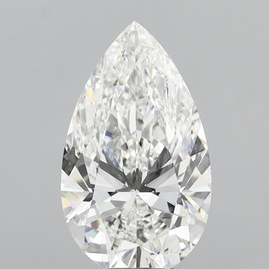 6.07 ct. pear Lab Grown Diamond front image