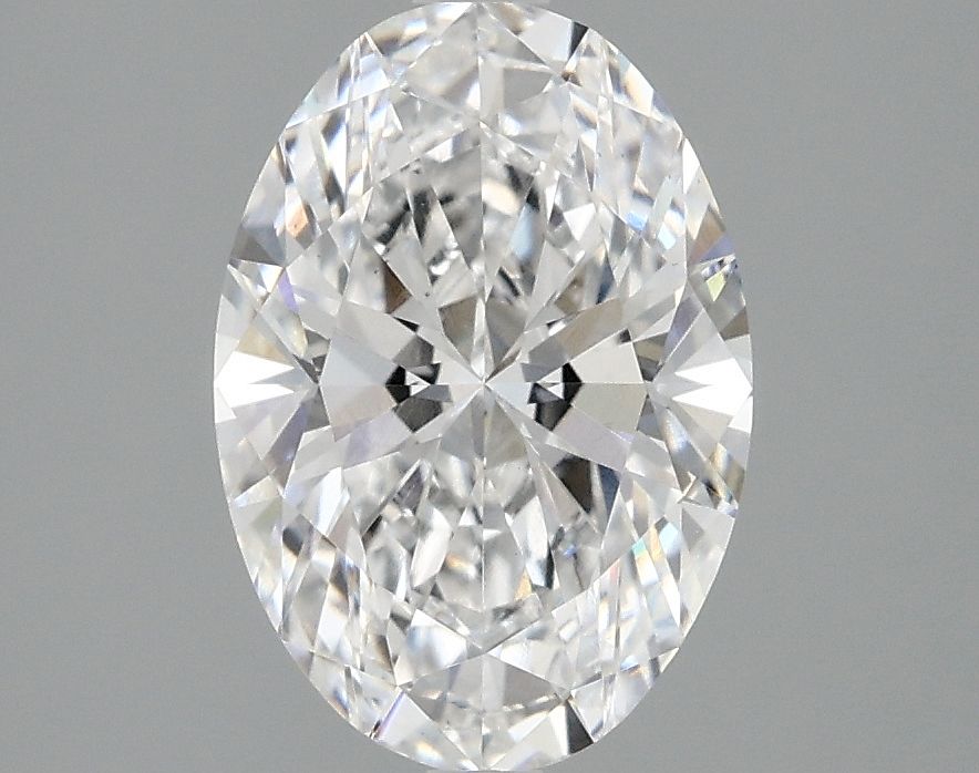 2.10 ct. oval Lab Grown Diamond front image
