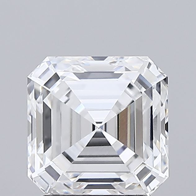 2.04 ct lab-grown Asscher Diamond