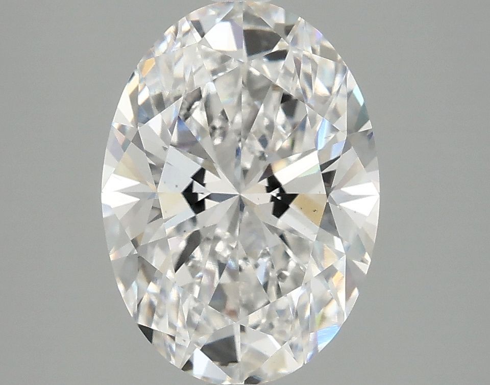 3.01 ct. oval Lab Grown Diamond front image