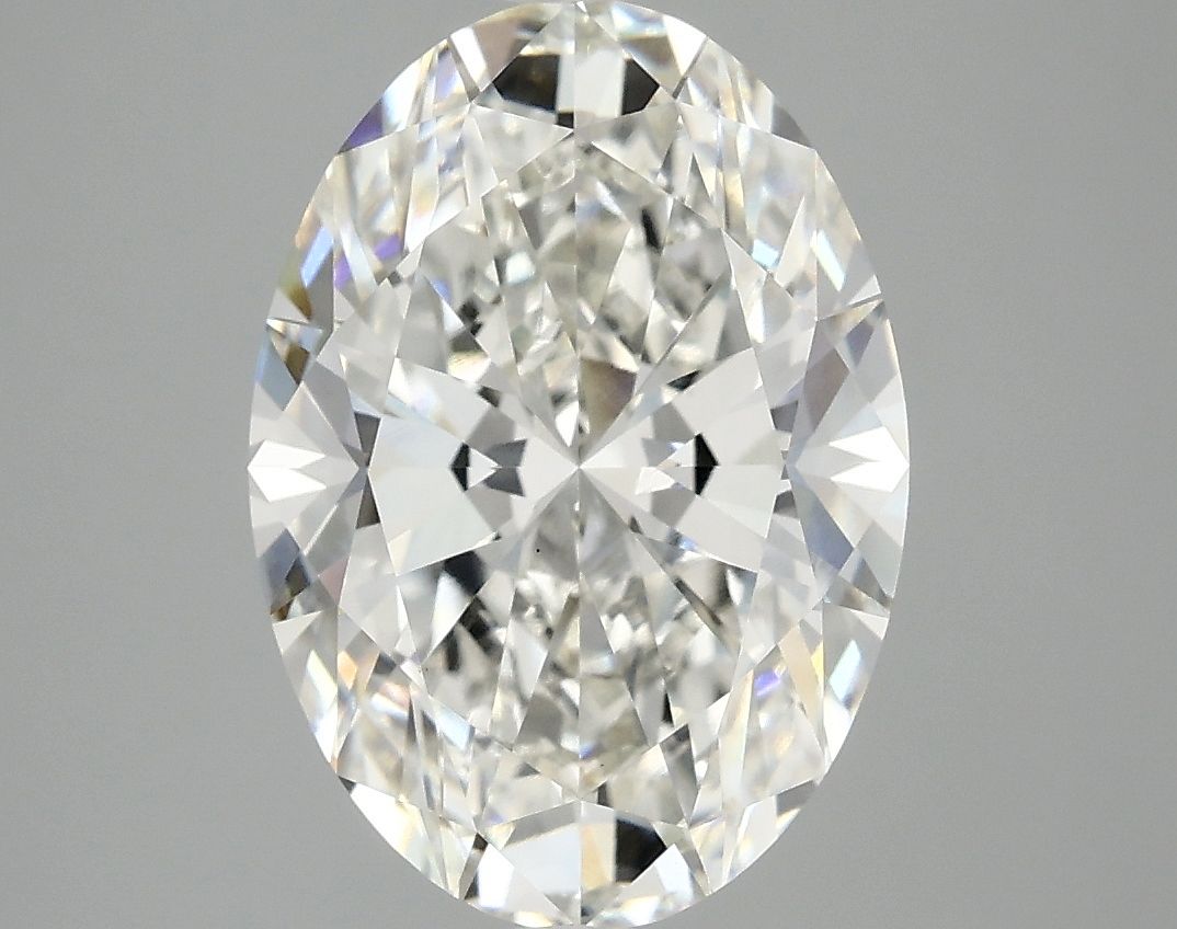 4.05 ct. oval Lab Grown Diamond front image