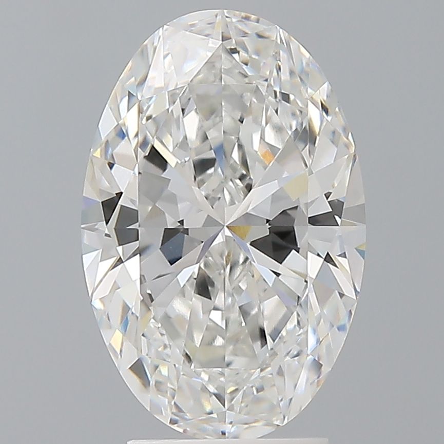 3.52 ct. oval Lab Grown Diamond front image