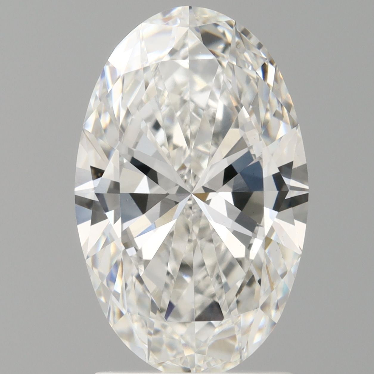 2.05 ct. oval Lab Grown Diamond front image