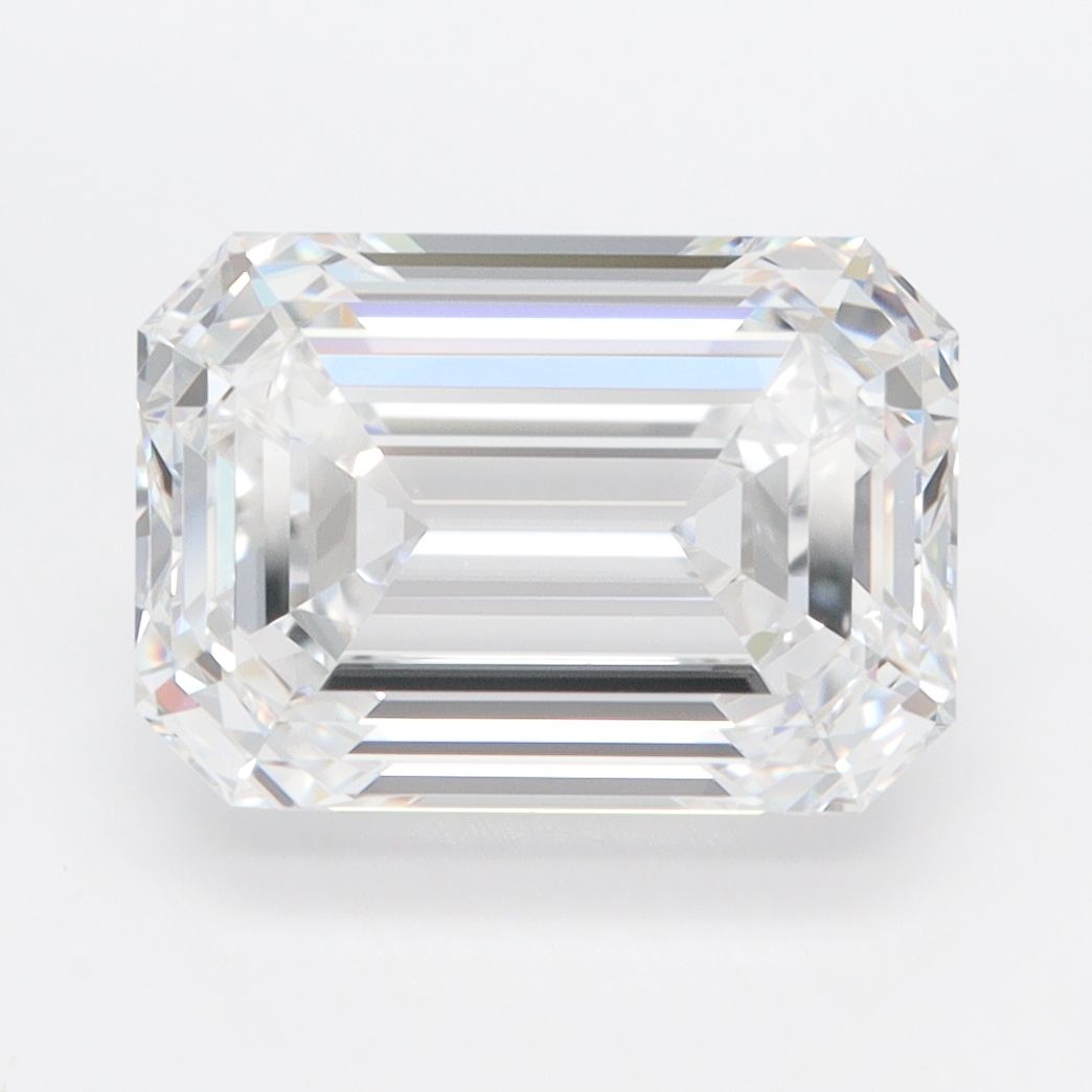 Diament LG szmaragdowy, 4.25 ct, D, VVS2
