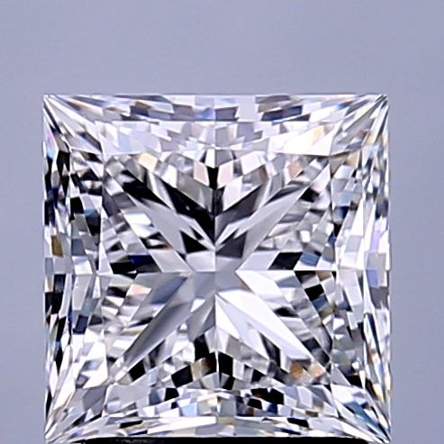 2.08 ct. princess Lab Grown Diamond front image