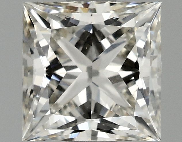 0.95 ct. princess Lab Grown Diamond front image