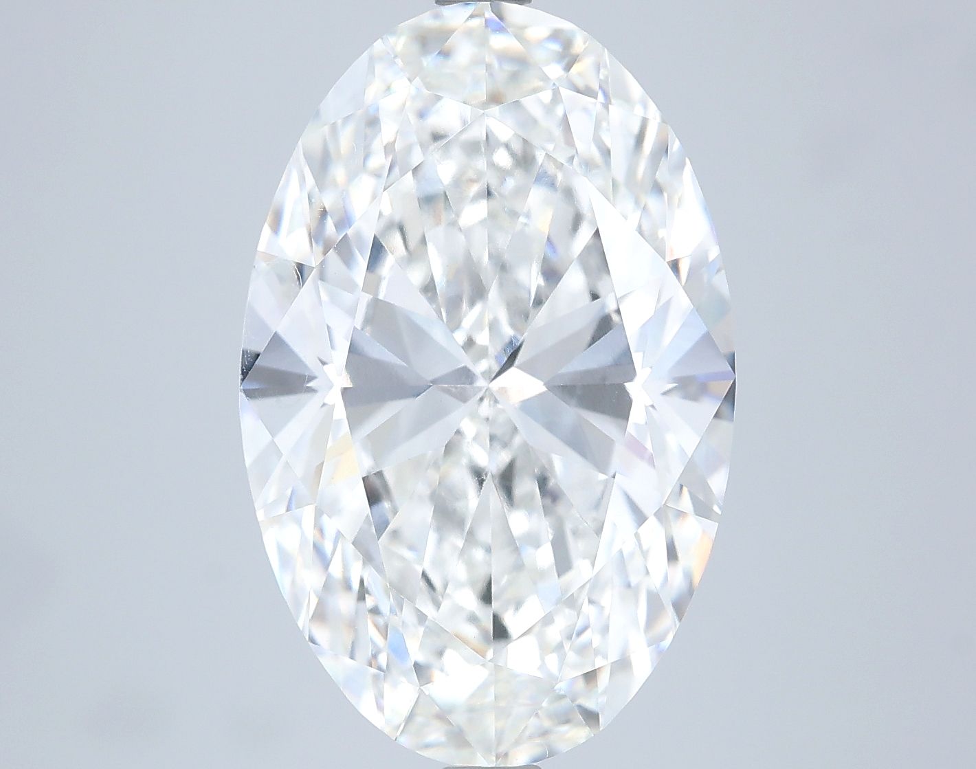 8.03 ct. oval Lab Grown Diamond front image