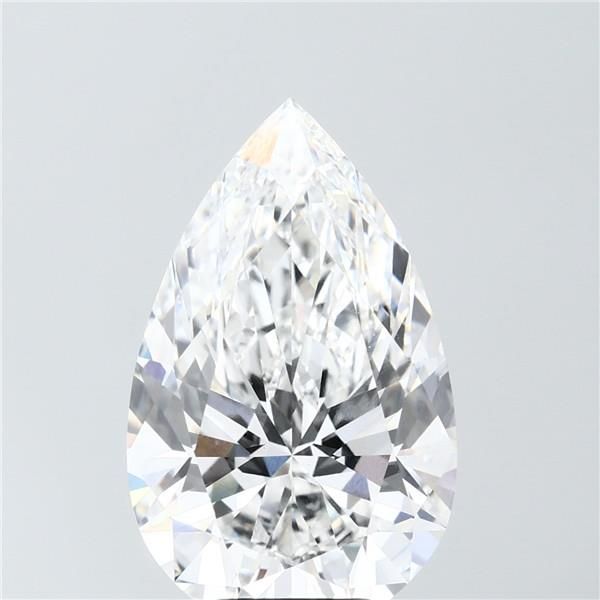 7.02 ct. pear Lab Grown Diamond front image