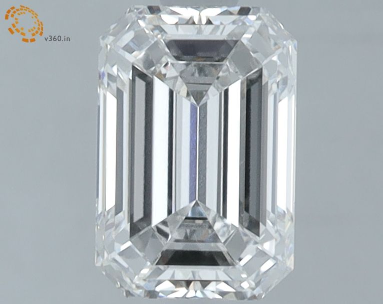 1.57 ct. emerald Lab Grown Diamond front image