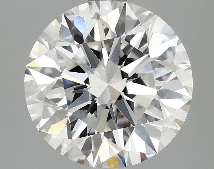 2.54 ct. round Lab Grown Diamond front image