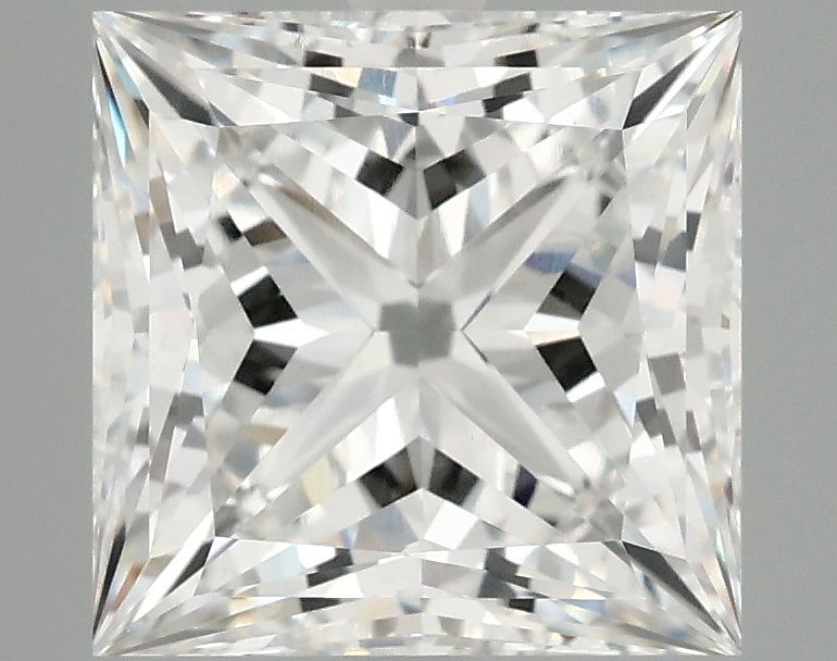 4.16 ct. princess Lab Grown Diamond front image