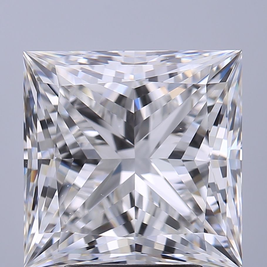 3.90 ct. princess Lab Grown Diamond front image