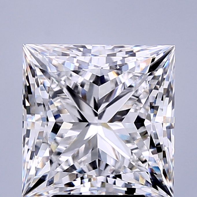 5.03 ct. princess Lab Grown Diamond front image