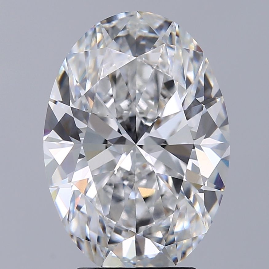 3.82 ct. oval Lab Grown Diamond front image
