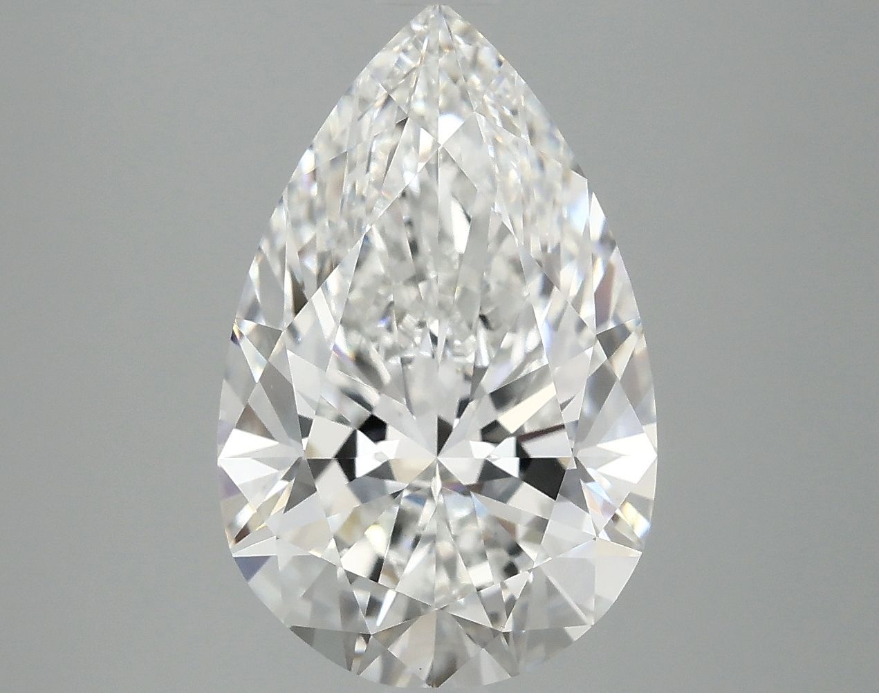 4.09 ct. pear Lab Grown Diamond front image
