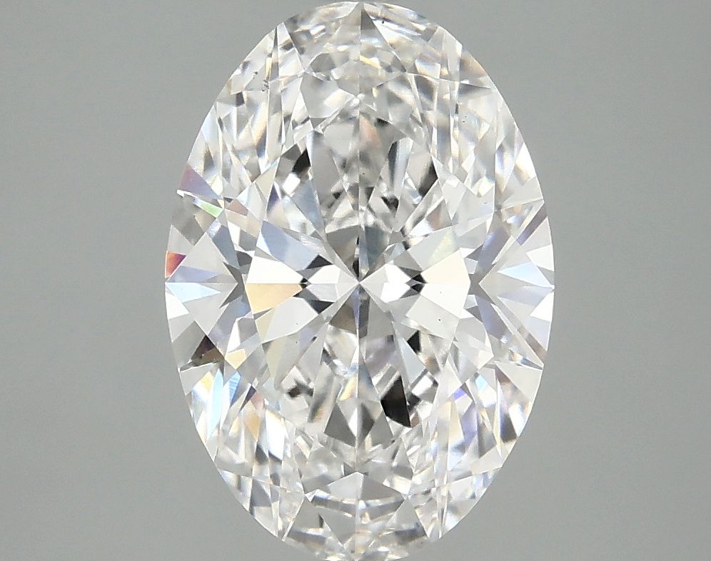 2.92 ct. oval Lab Grown Diamond front image