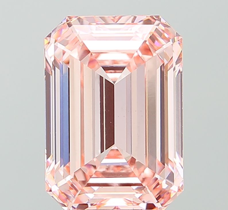 5.10 ct. emerald Lab Grown Diamond front image