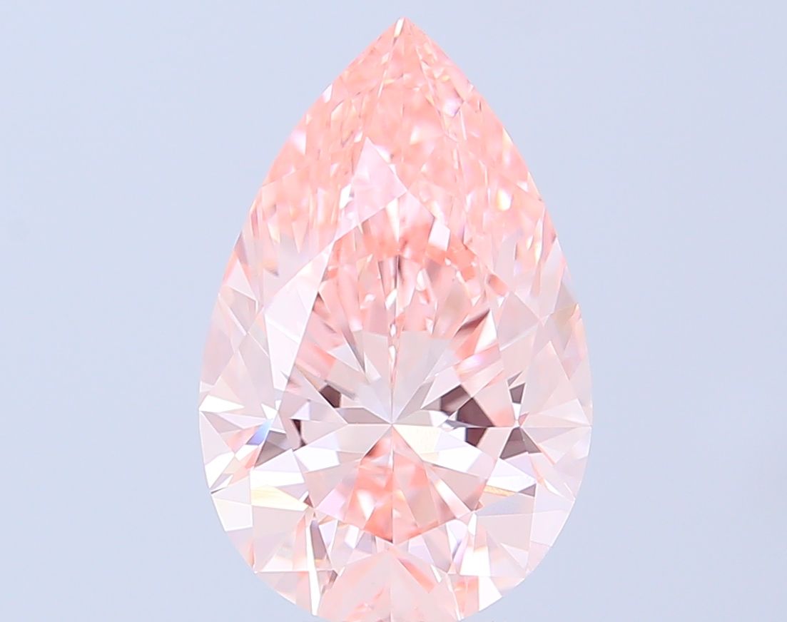 5.52 ct. pear Lab Grown Diamond front image